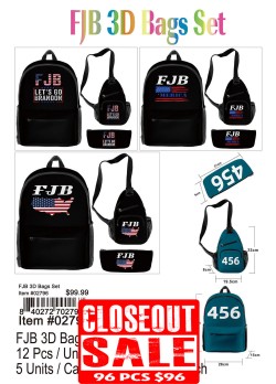 FJB 3D Bags Set